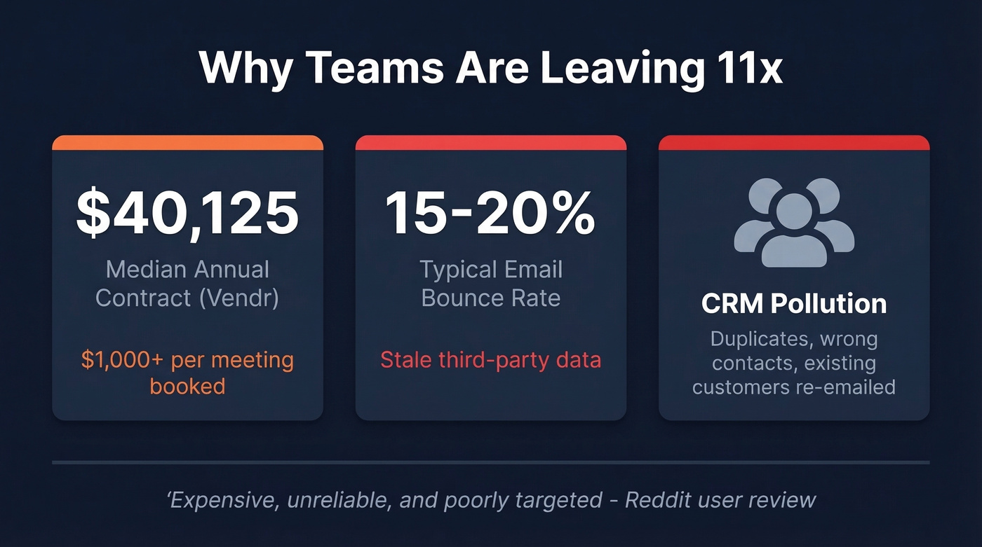 11x pain points and cost breakdown stats
