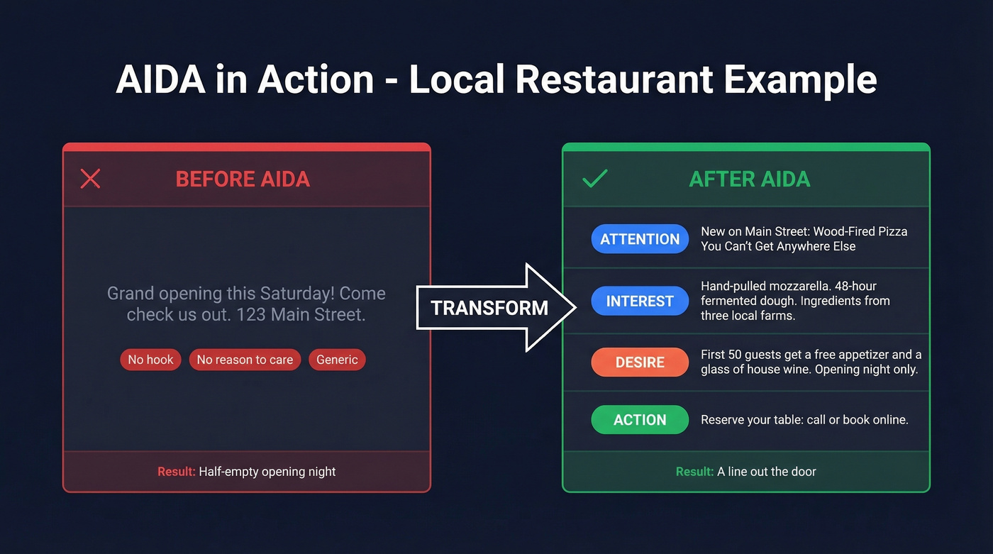 AIDA Model Examples: 8 Templates You Can Copy