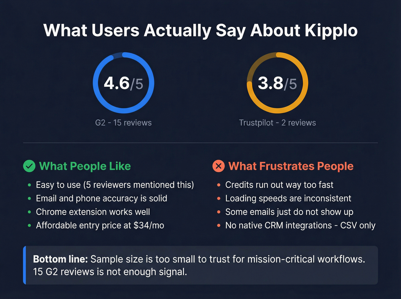 Kipplo user review highlights pros and cons summary