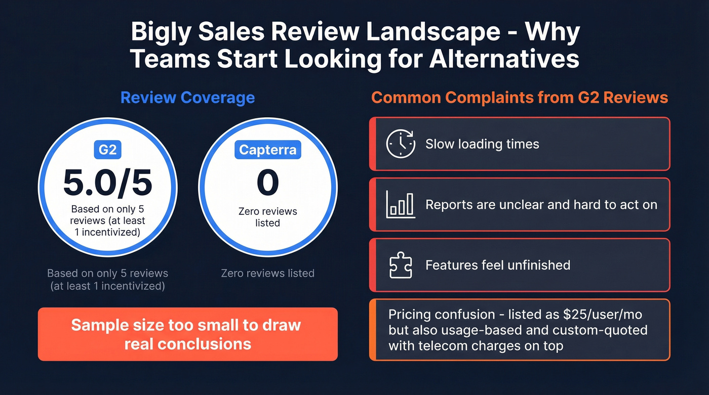 Bigly Sales review landscape and common complaints breakdown
