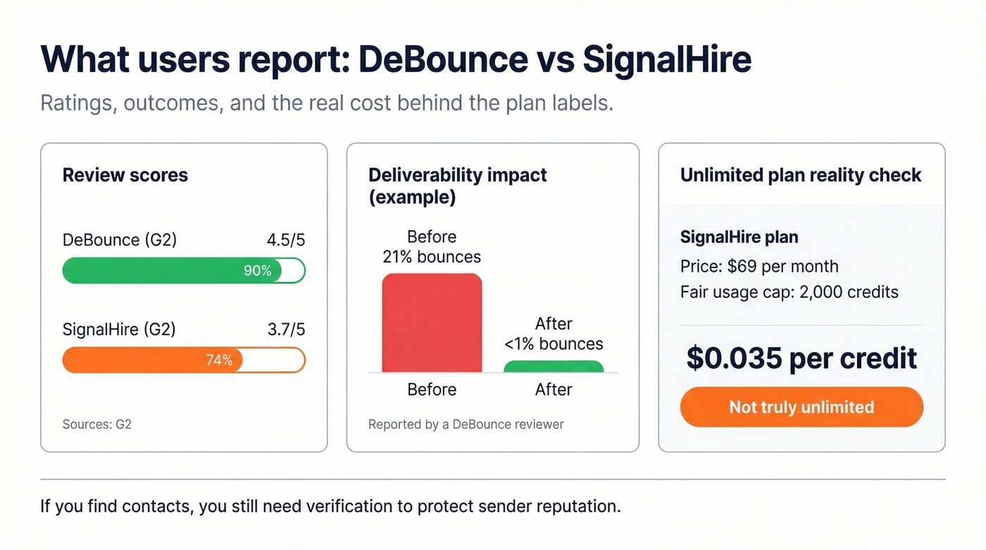 Ratings, bounce improvement, and unlimited plan math