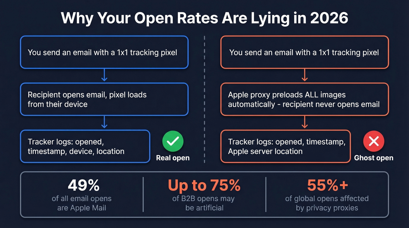 How Apple Mail Privacy Protection inflates open rates