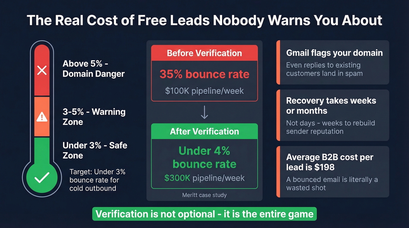 Bounce rate danger zones and domain reputation impact stats