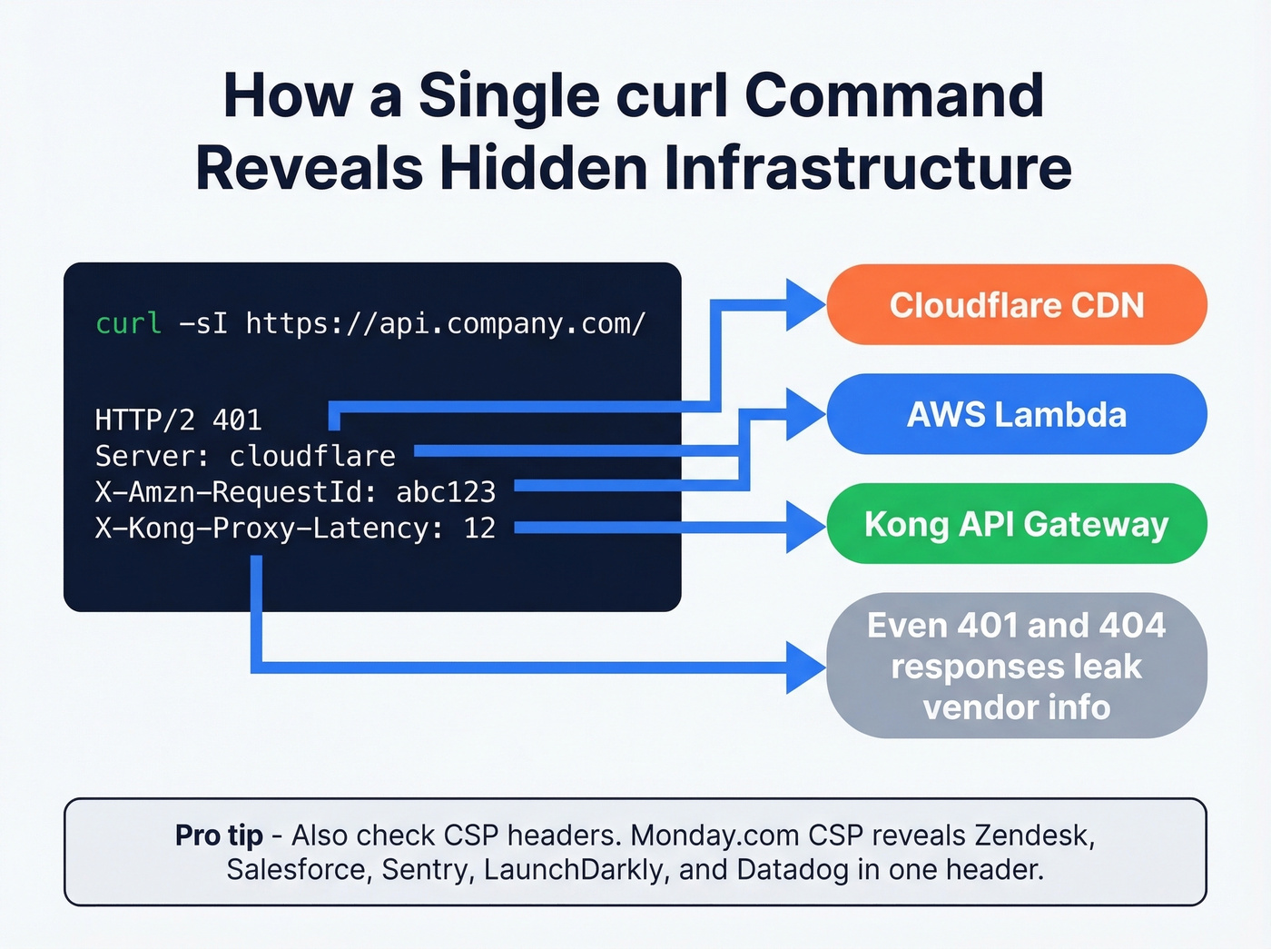 How curl headers reveal hidden infrastructure vendors