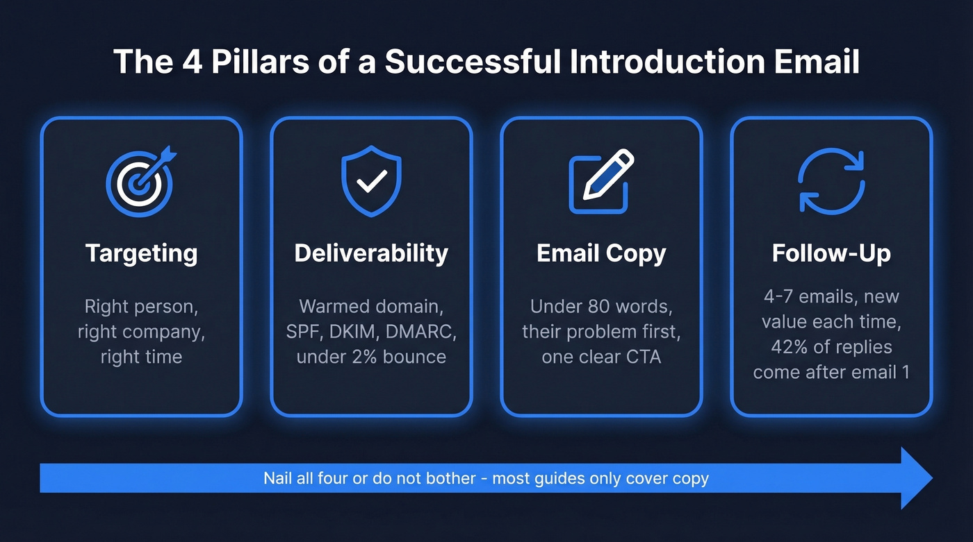 Four pillars of effective client introduction emails