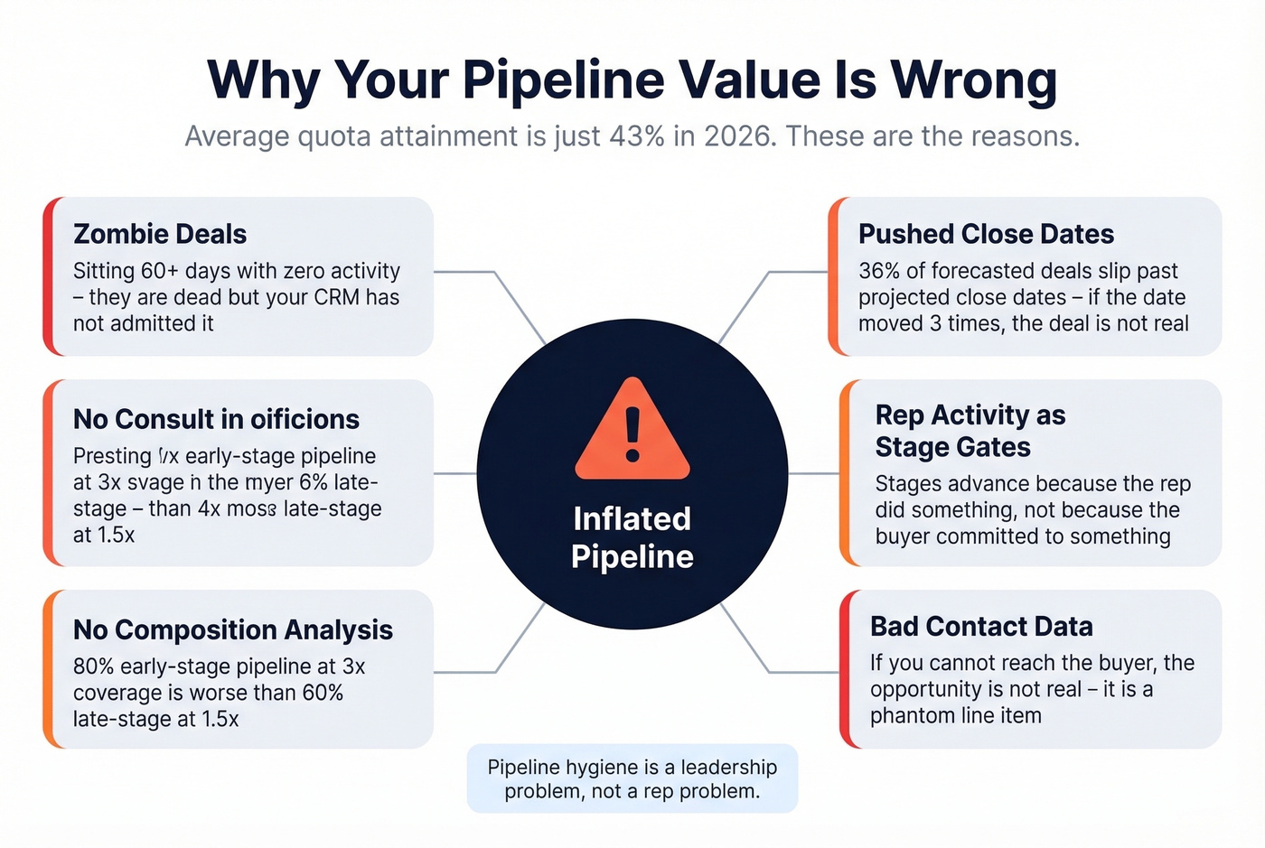 Five warning signs your pipeline value is inflated