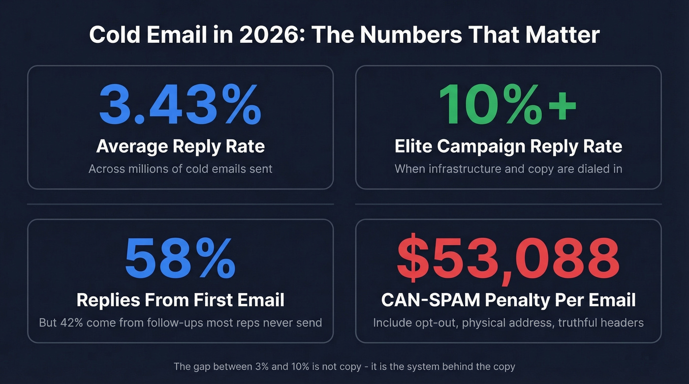 Key cold email statistics every sender should know