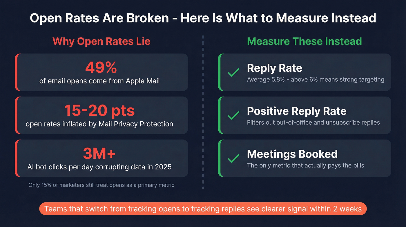 Why open rates are broken and what to measure instead