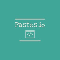 Pastes.io - #1 Pastebin