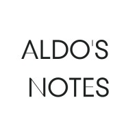 Aldo's Notes