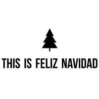 This is Feliz Navidad